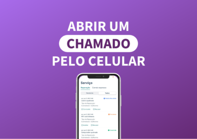 Abrir um chamado pelo App