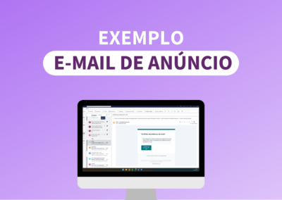 E-mail de anuncio