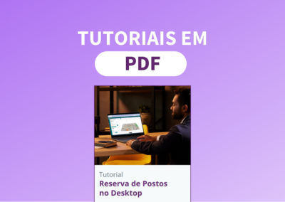 Tutorial em PDF para reserva de Mesas e Salas