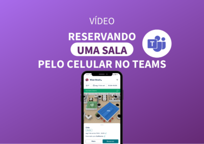 Como reservar uma Sala Teams celular